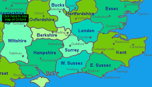 Oxfordshire, London and UK south-east